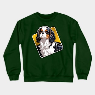 Dog Spaniel Art 3 Crewneck Sweatshirt